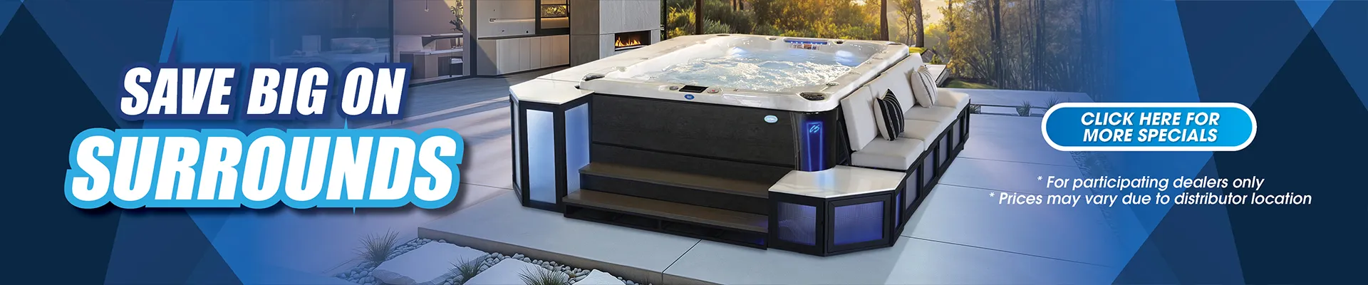 Calspas hot tub being used in a family setting - West Allis
